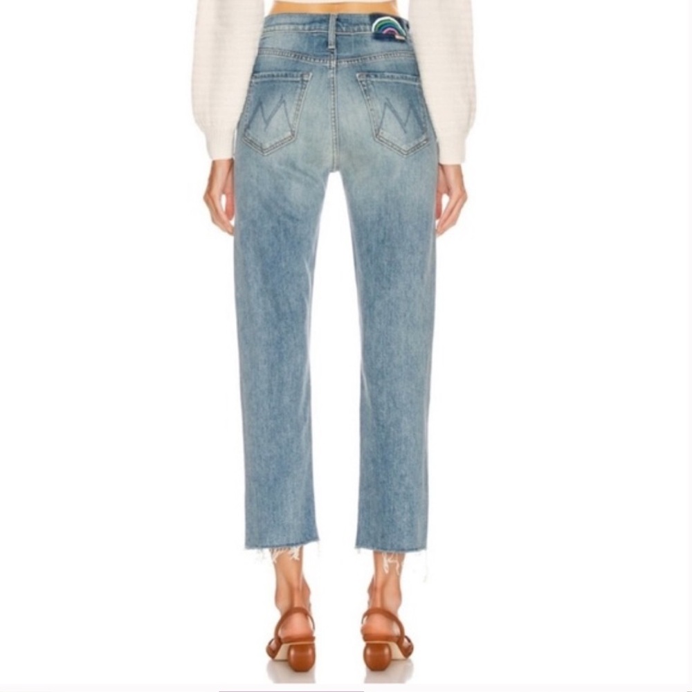 MOTHER Superior Denim The Tomcat Ankle Fray Jeans Distressed Women’s 28‎